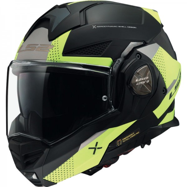 Ls Ff Advant X Oblivion Yellow Helmet